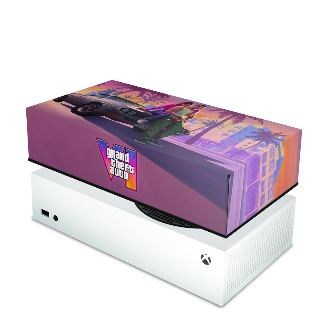 Xbox Series S Capa Anti Poeira Horizontal - GTA 6 VI