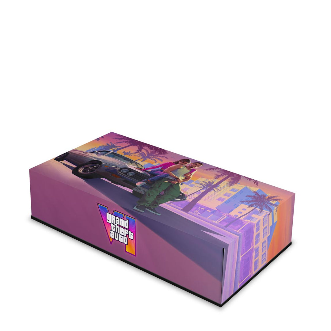 Capa Anti Poeira Xbox Series S Horizontal - GTA 6 VI - Pop Arte Skins - foto 2