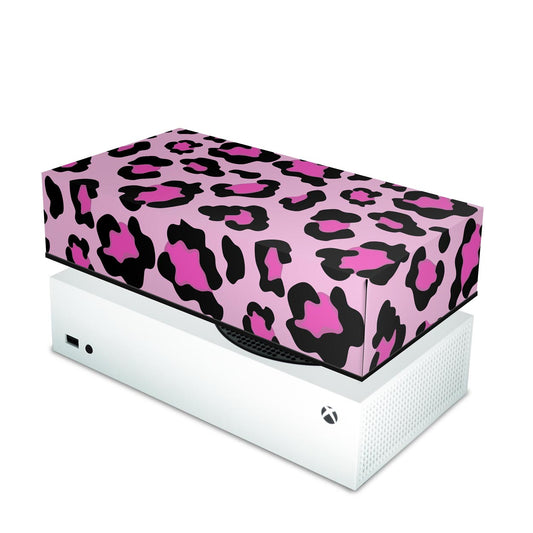 Xbox Series S Capa Anti Poeira Horizontal - Onça Rosa