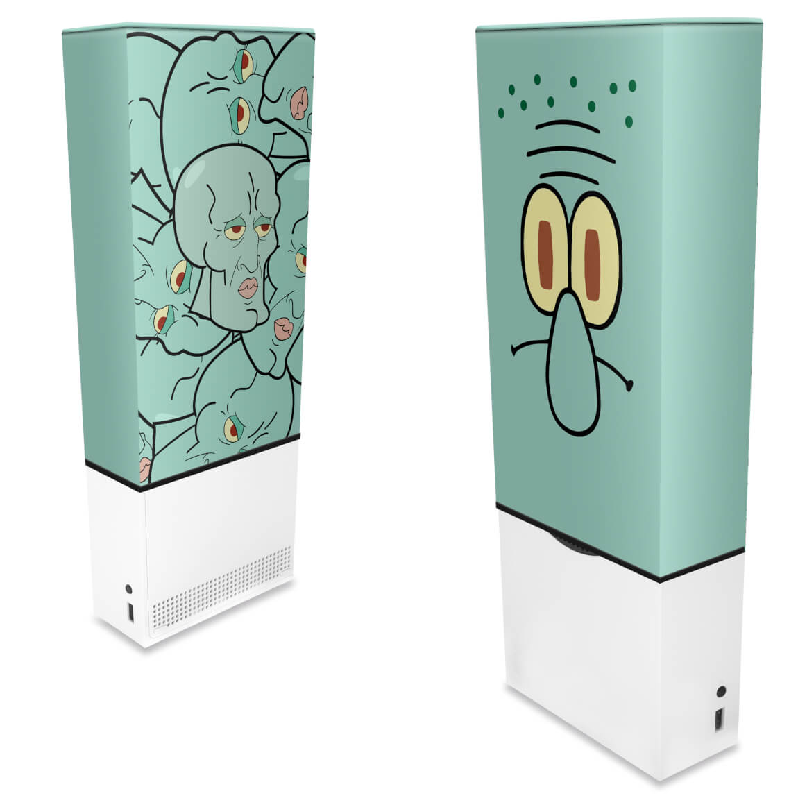 Capa Anti Poeira Xbox Series S Vertical - Lula Molusco Bob Esponja