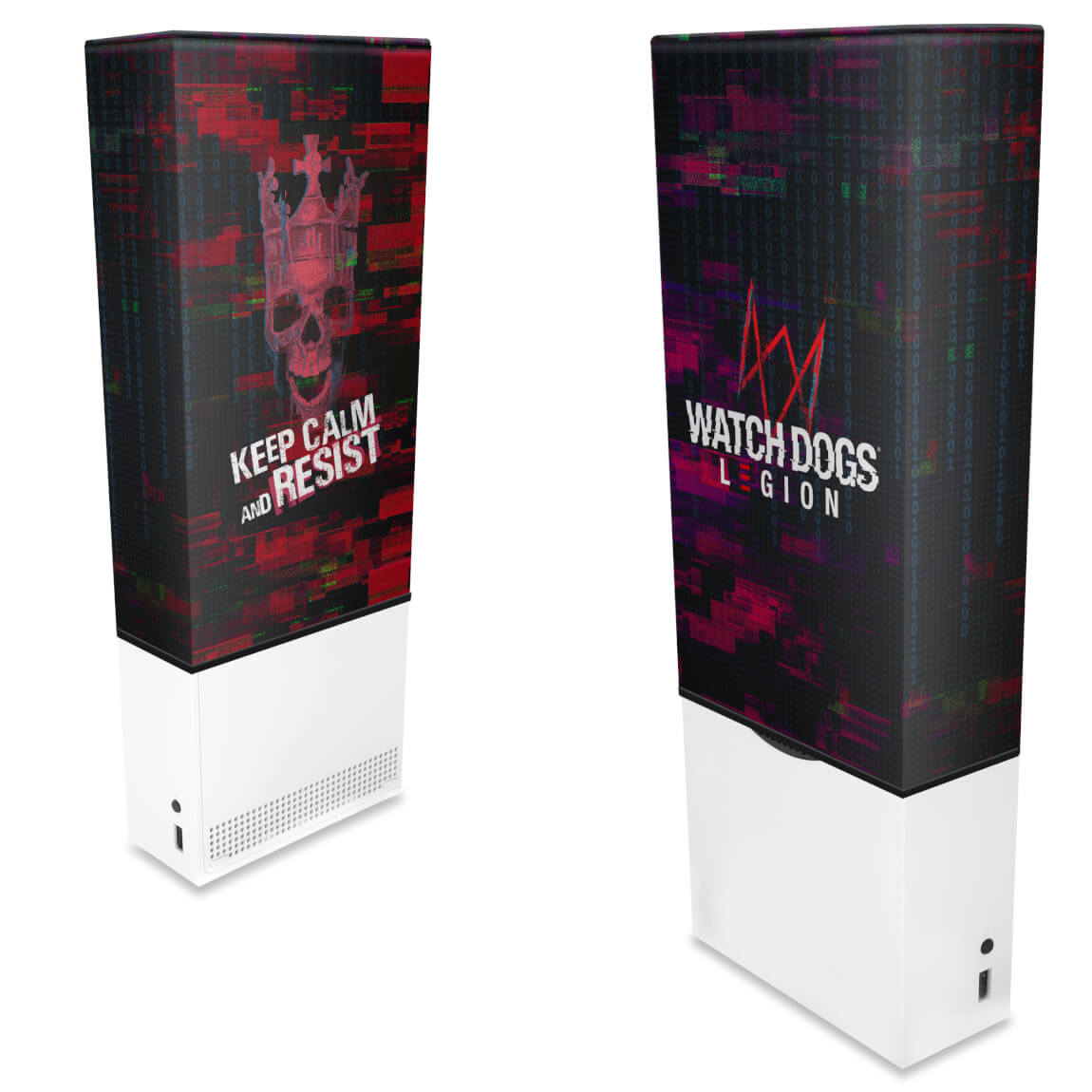 Capa Anti Poeira Xbox Series S Vertical - Watch Dogs Legion