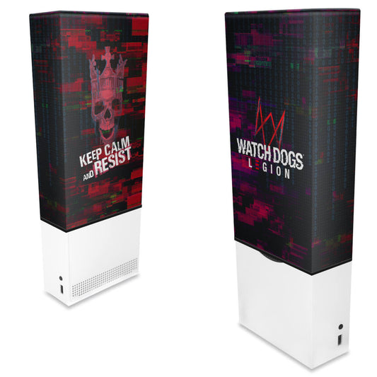 Capa Anti Poeira Xbox Series S Vertical - Watch Dogs Legion