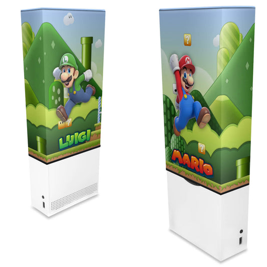 Capa Xbox Series S Anti Poeira Vertical - Super Mario
