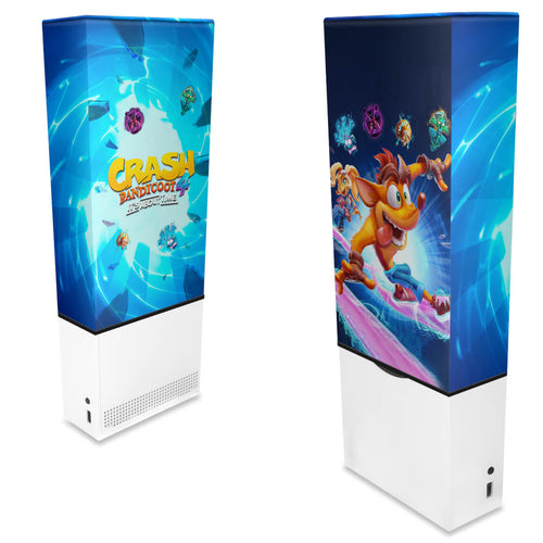 Capa Anti Poeira Xbox Series S Vertical - Crash Bandicoot 4