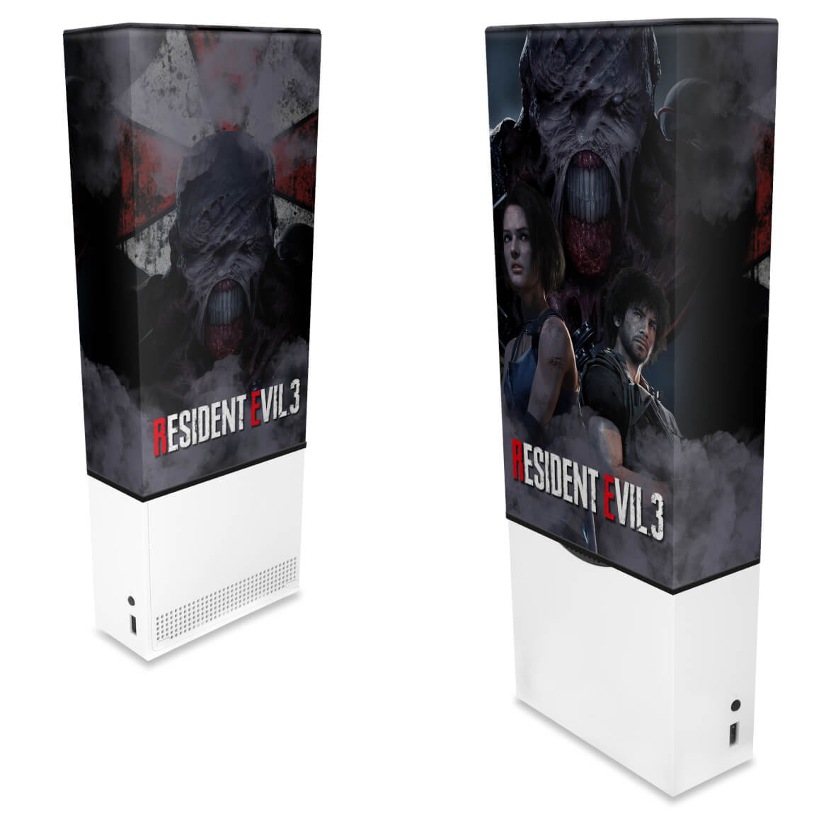 Capa Anti Poeira Xbox Series S Vertical - Resident Evil 3 Remake