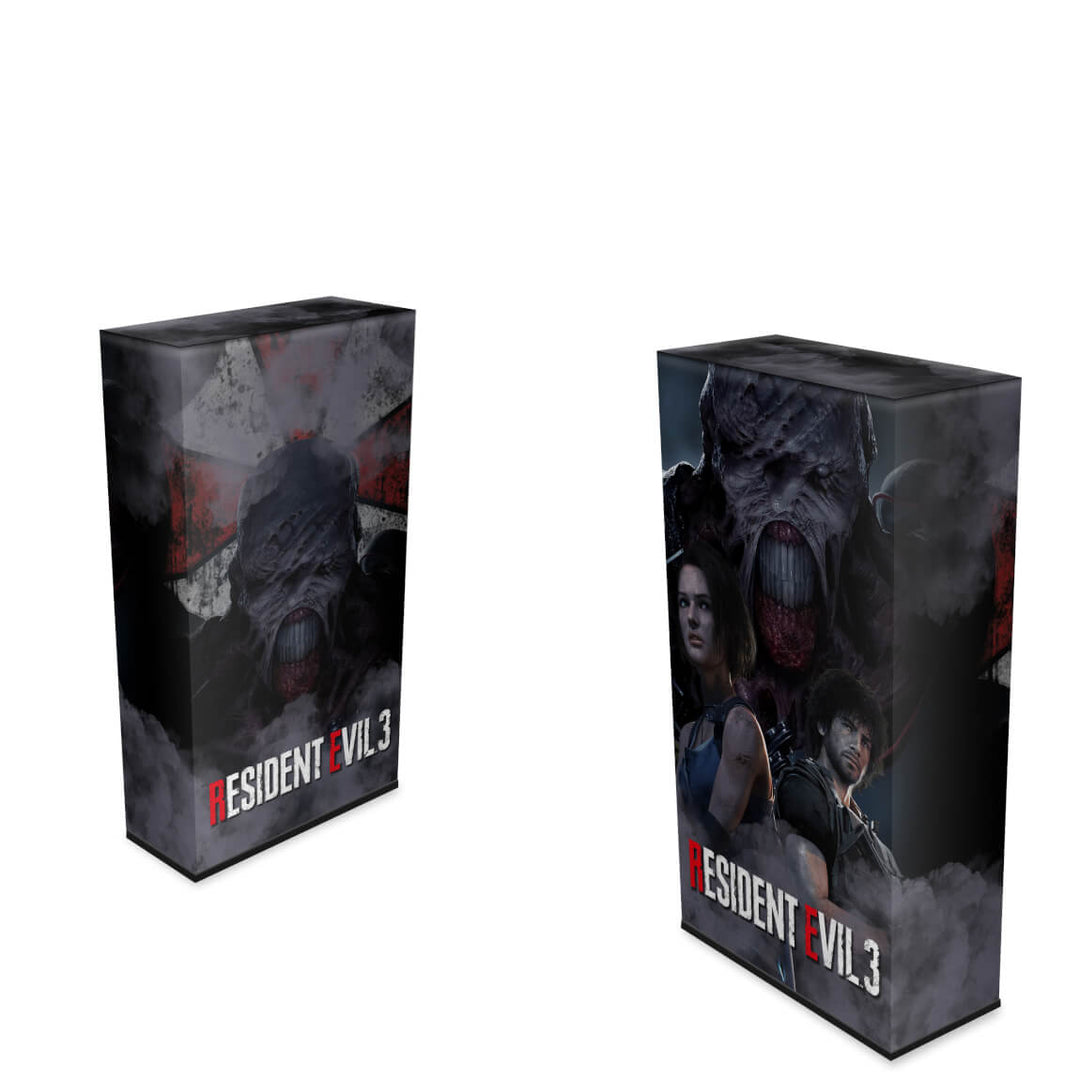 Capa Anti Poeira Xbox Series S Vertical - Resident Evil 3 Remake - Pop Arte Skins - foto 2