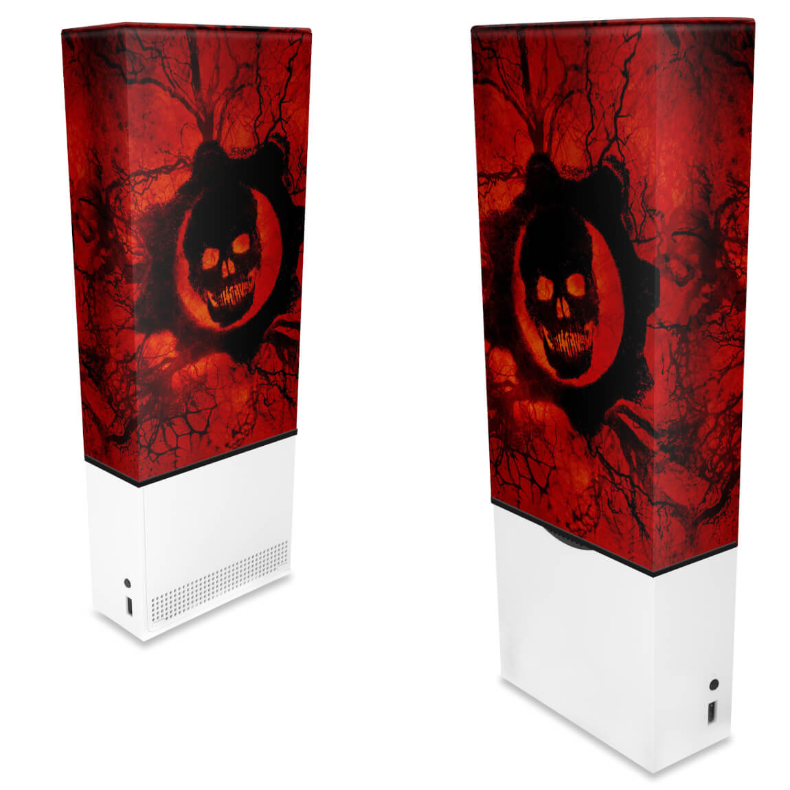 Capa Anti Poeira Xbox Series S Vertical - Gears of War - Skull