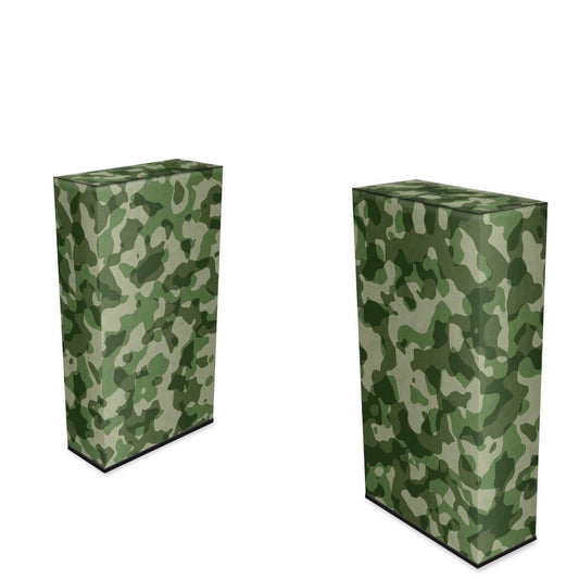 Capa Xbox Series S Anti Poeira Vertical - Camuflado Verde