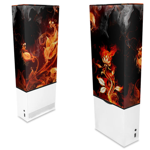 Capa Anti Poeira Xbox Series S Vertical - Fire Flower