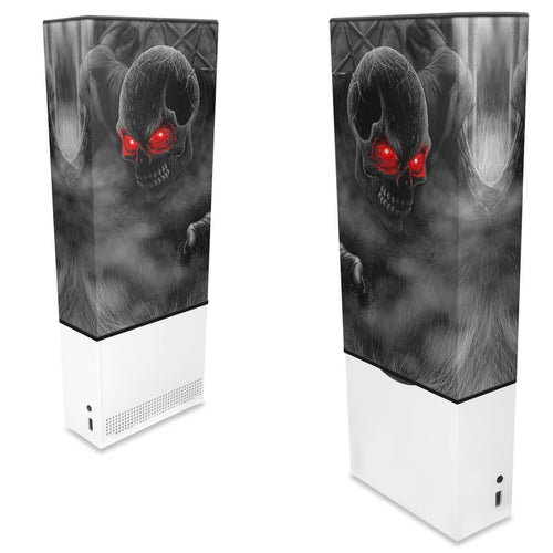 Capa Anti Poeira Xbox Series S Vertical - Caveira Skull