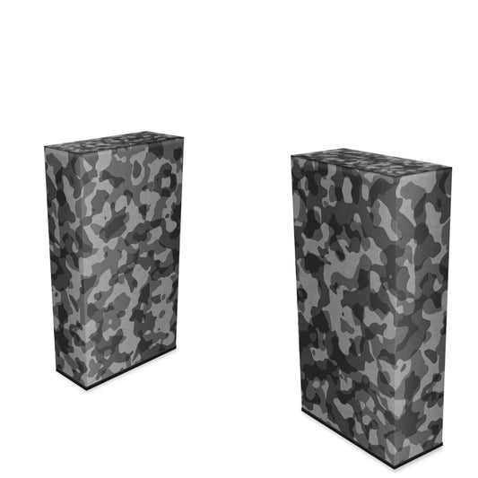Capa Xbox Series S Anti Poeira Vertical - Camuflado Cinza