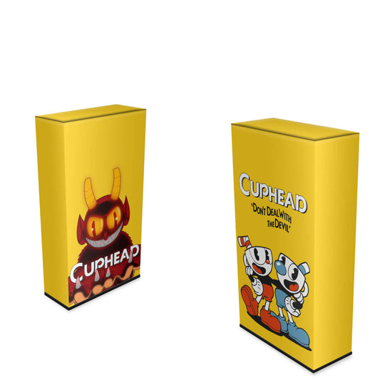 Capa Xbox Series S Anti Poeira Vertical - Cuphead