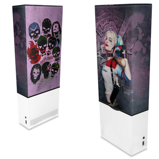 Capa Xbox Series S Anti Poeira Vertical - Arlequina Harley Quinn