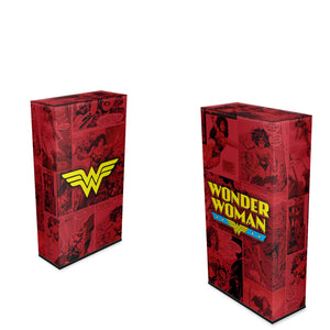 Capa Anti Poeira Xbox Series S Vertical - Mulher Maravilha Comics - Pop Arte Skins - foto 2