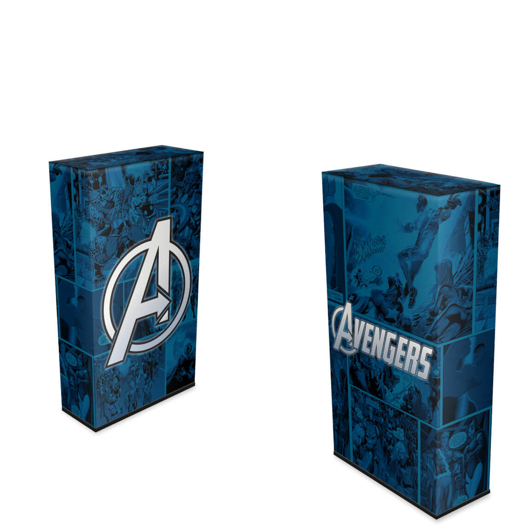 Capa Anti Poeira Xbox Series S Vertical - Avengers Vingadores Comics - Pop Arte Skins - foto 2