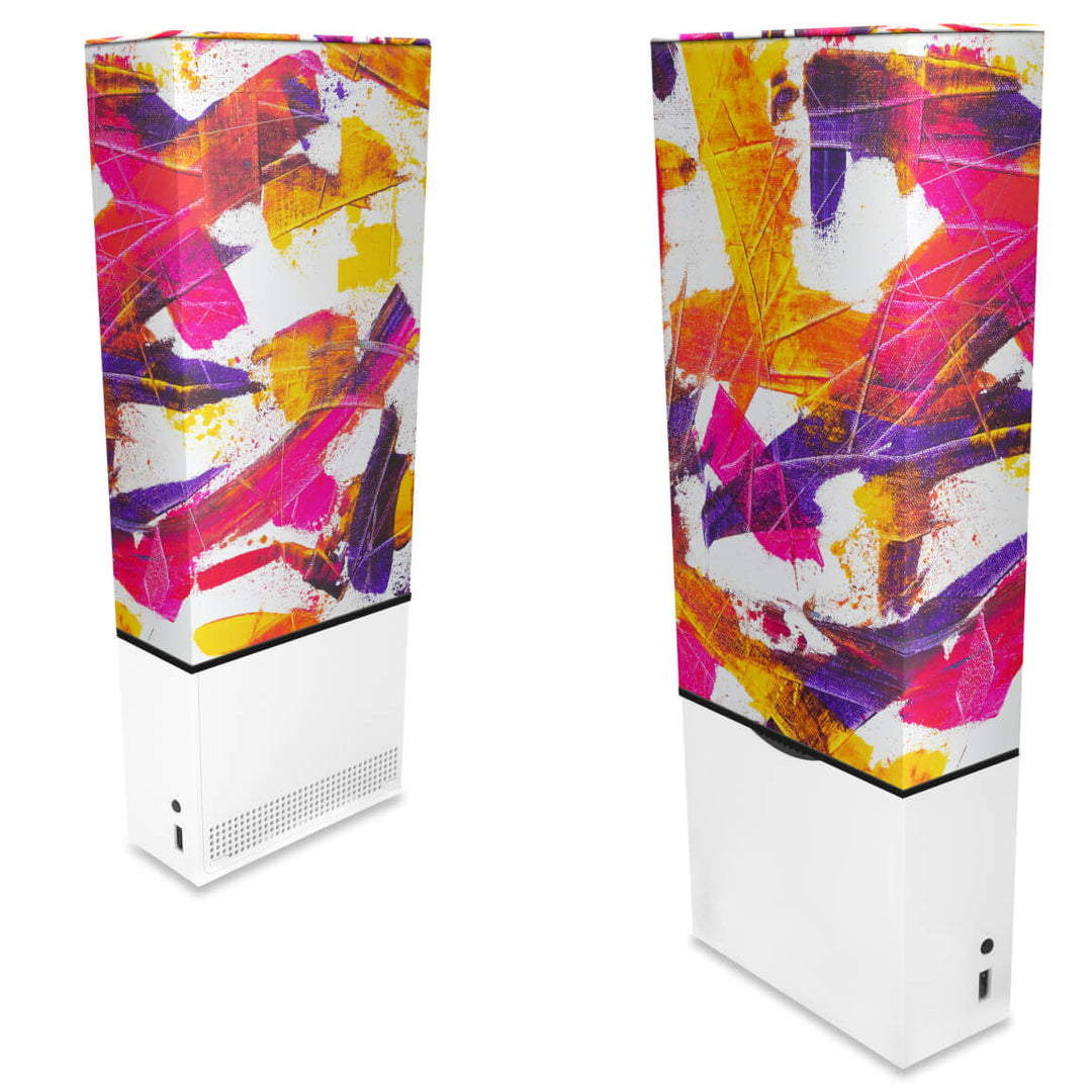 Capa Anti Poeira Xbox Series S Vertical - Abstrato #103