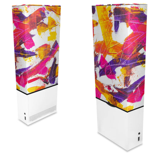 Capa Xbox Series S Anti Poeira Vertical - Abstrato #103