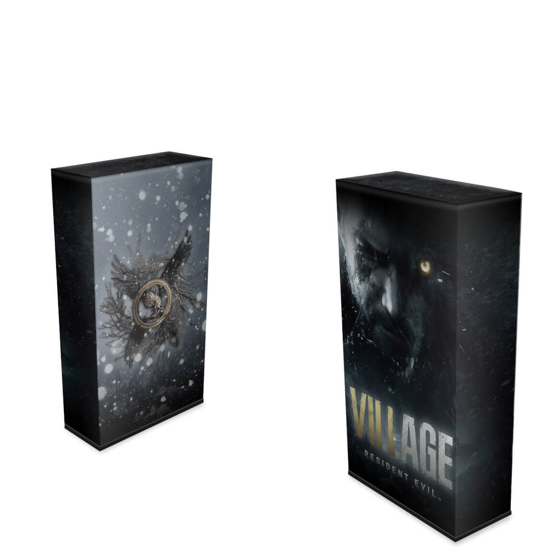 Capa Anti Poeira Xbox Series S Vertical - Resident Evil Village - Pop Arte Skins - foto 2