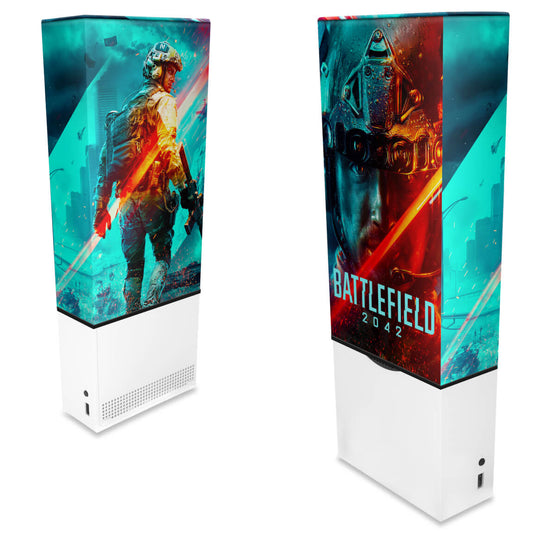 Capa Xbox Series S Anti Poeira Vertical - Battlefield 2042