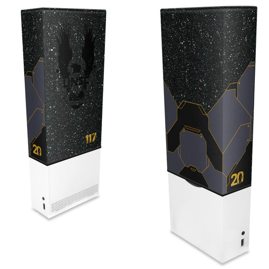 Capa Xbox Series S Anti Poeira Vertical - Halo Infinite Bundle