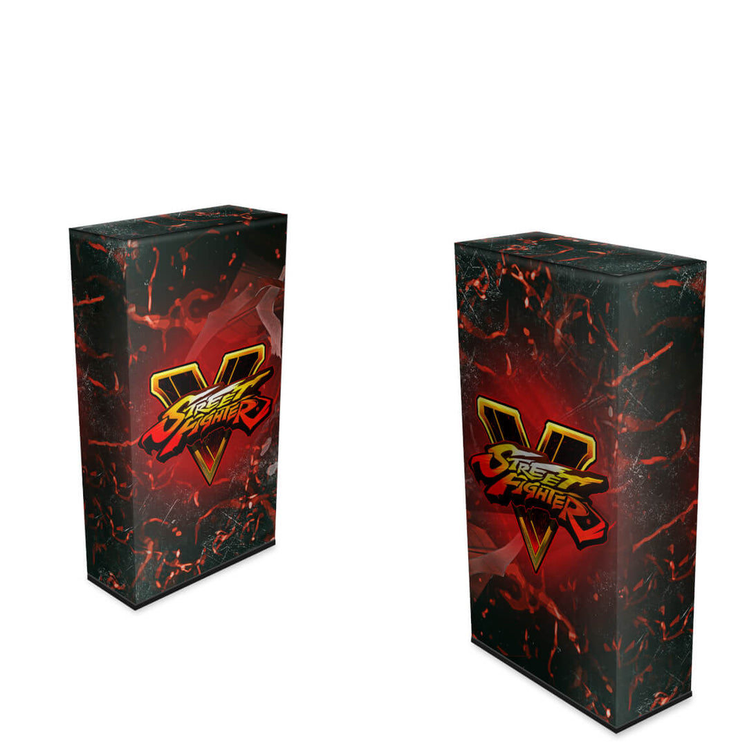 Capa Anti Poeira Xbox Series S Vertical - Street Fighter V - Pop Arte Skins - foto 2