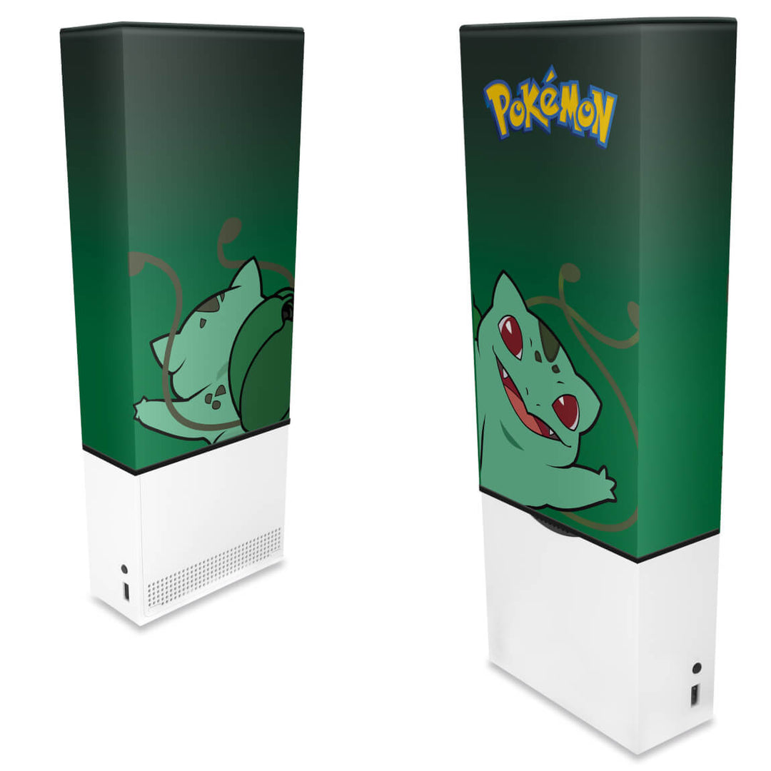 Capa Anti Poeira Xbox Series S Vertical - Pokemon Bulbasaur