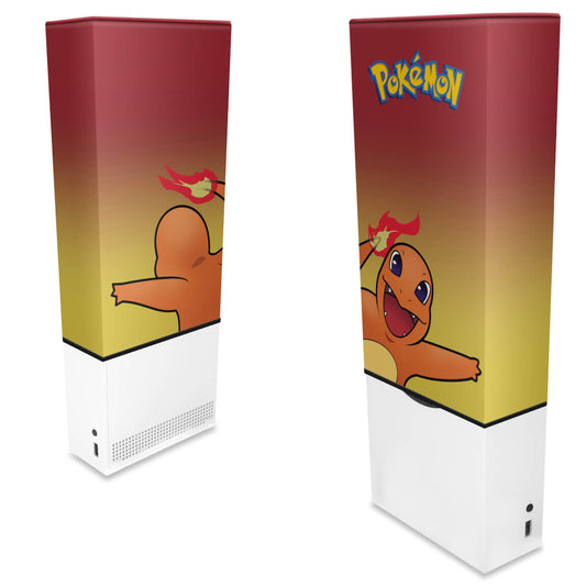 Capa Xbox Series S Anti Poeira Vertical - Pokemon Charmander