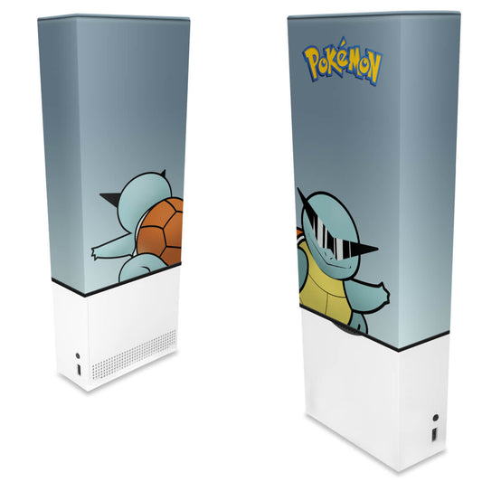 Capa Xbox Series S Anti Poeira Vertical - Pokemon Squirtle