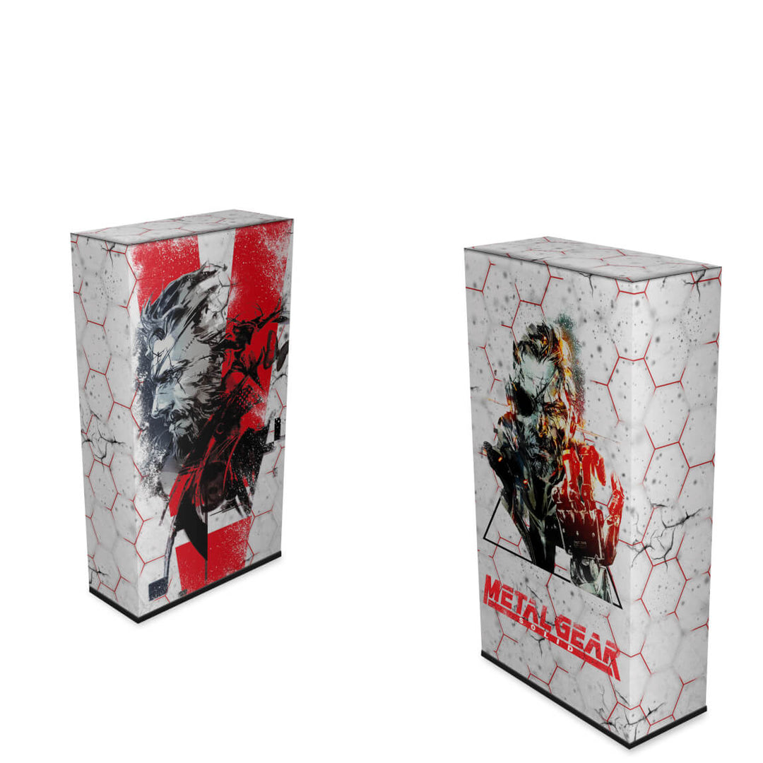 Capa Anti Poeira Xbox Series S Vertical - Metal Gear Solid - Pop Arte Skins - foto 2