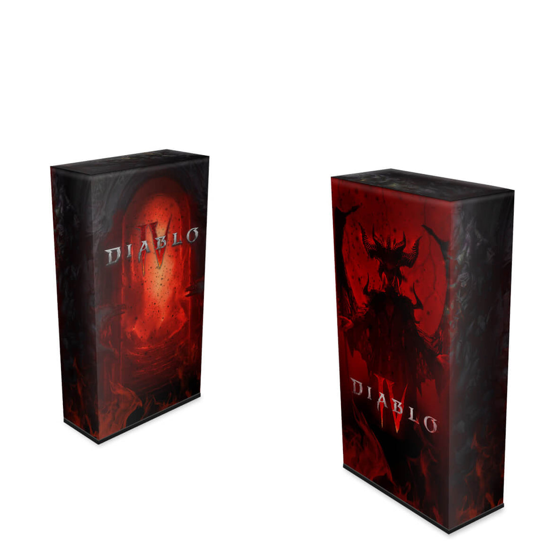 Capa Anti Poeira Xbox Series S Vertical - Diablo IV 4 - Pop Arte Skins - foto 2