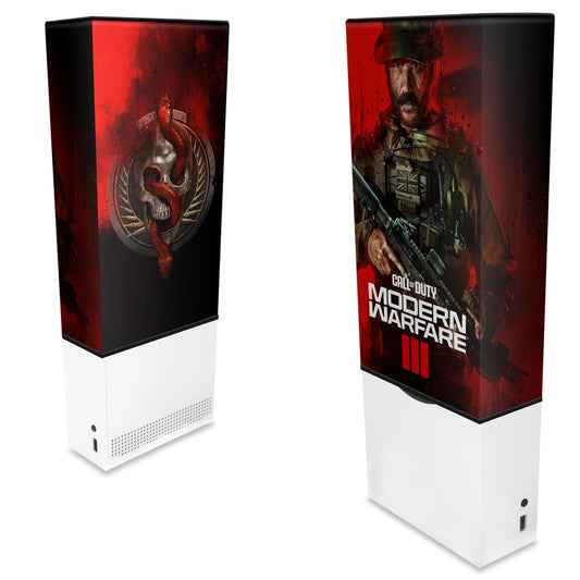 Capa Xbox Series S Anti Poeira Vertical - Call Of Duty Modern Warfare III