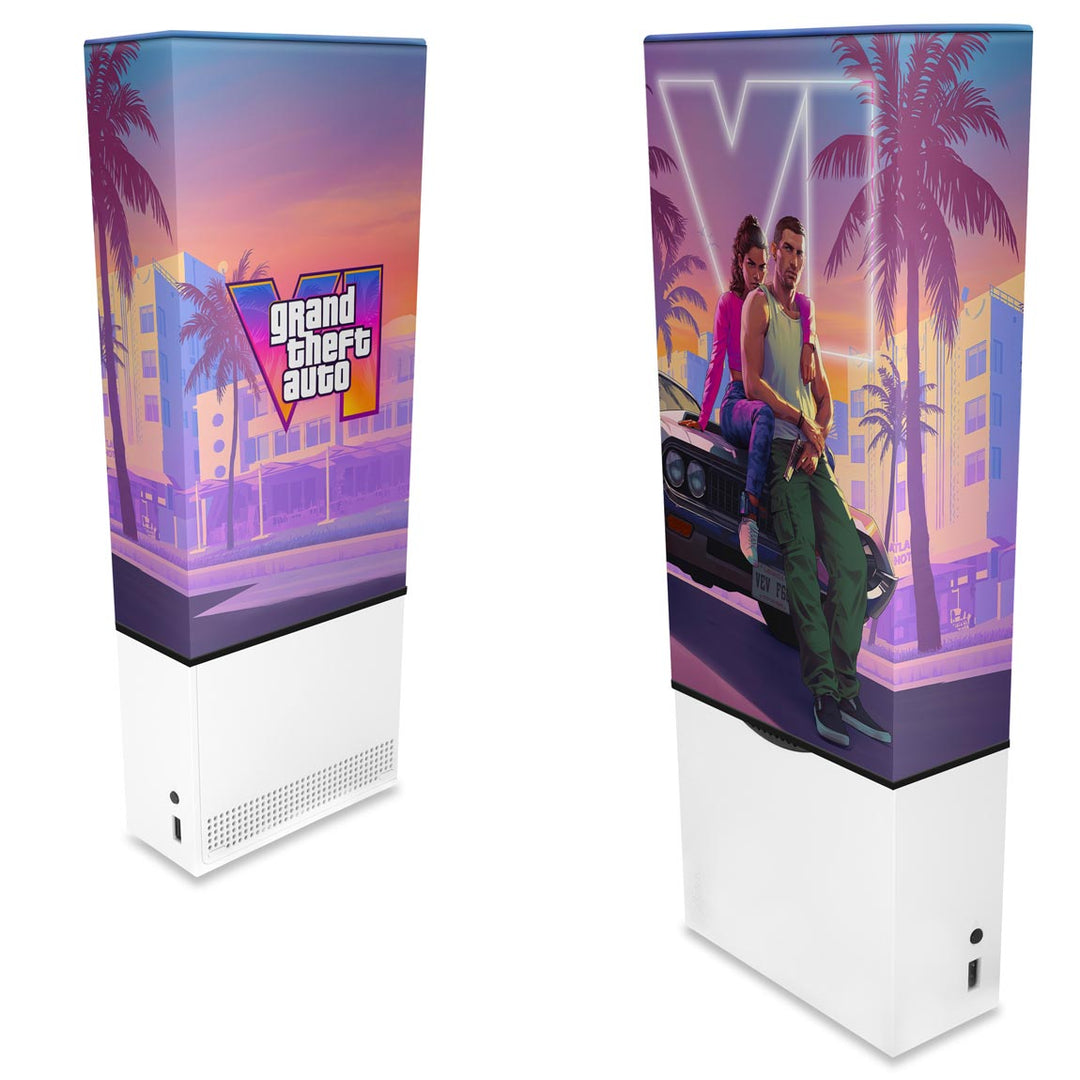 Capa Anti Poeira Xbox Series S Vertical - GTA 6 VI