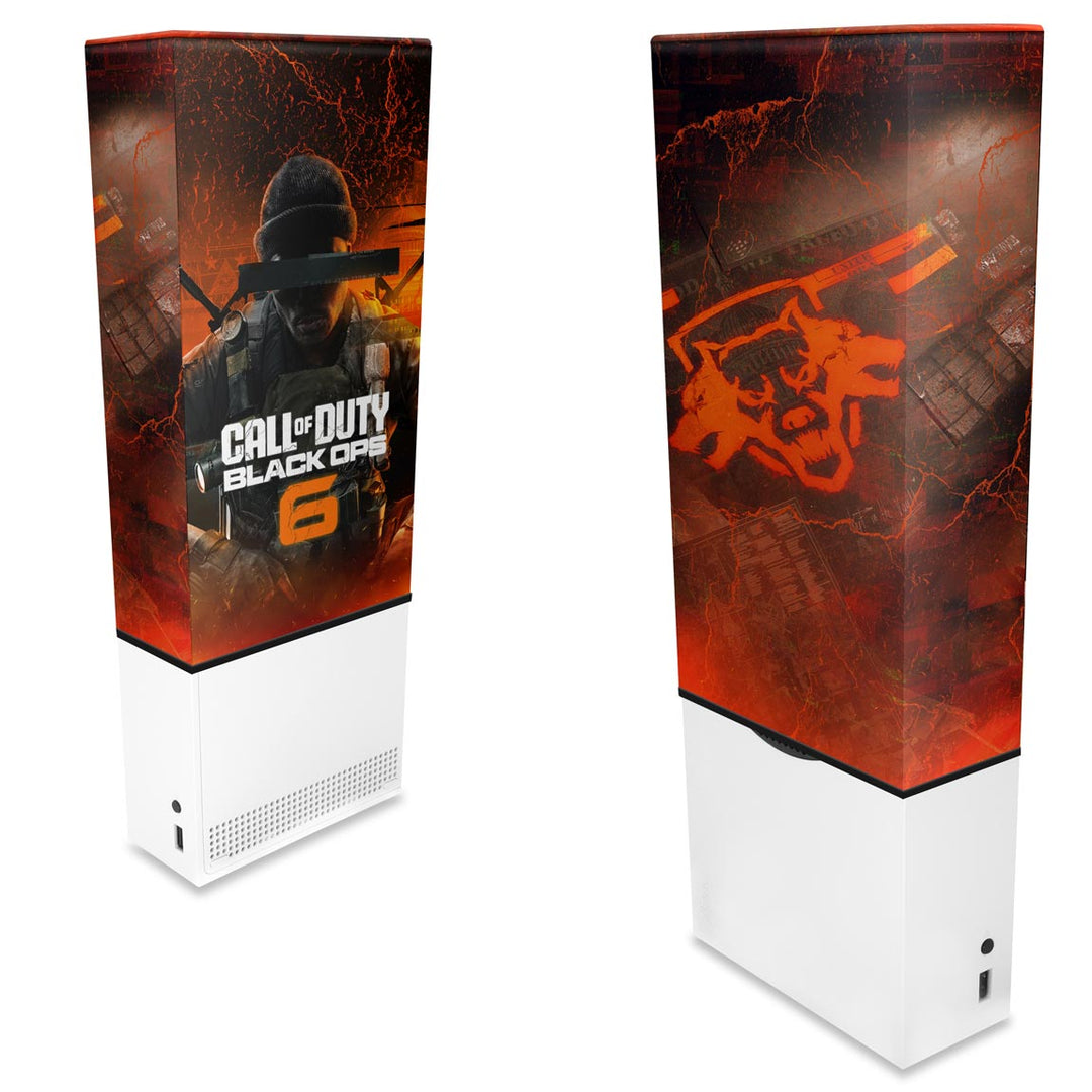 Capa Anti Poeira Xbox Series S Vertical - Call of Duty Black Ops 6