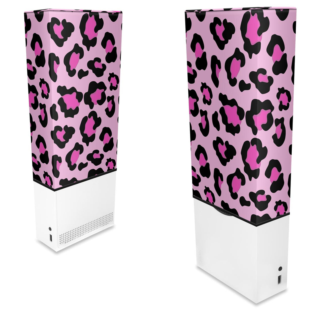 Capa Anti Poeira Xbox Series S Vertical - Onça Rosa