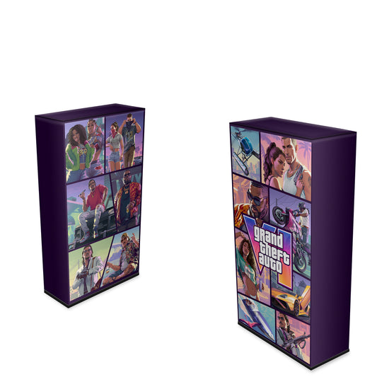 Capa Xbox Series S Anti Poeira Vertical - GTA VI - Pop Arte Skins - foto 2