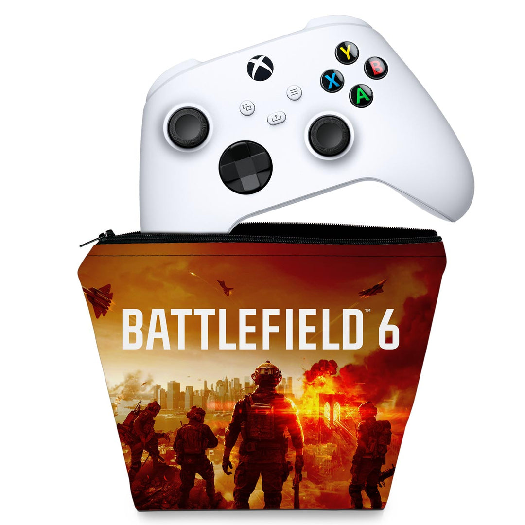 Capa Case Xbox Series S X Controle - Battlefield 6