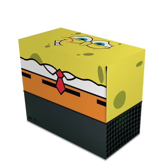 Capa Xbox Series X Anti Poeira Horizontal - Bob Esponja