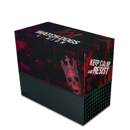 Capa Xbox Series X Anti Poeira Horizontal - Watch Dogs Legion