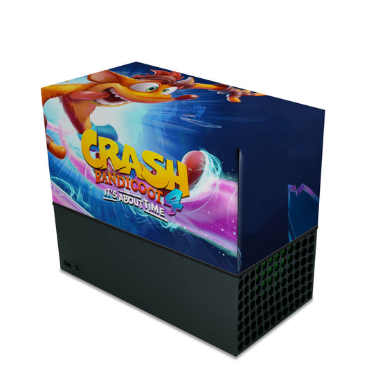 Capa Xbox Series X Anti Poeira Horizontal - Crash Bandicoot 4