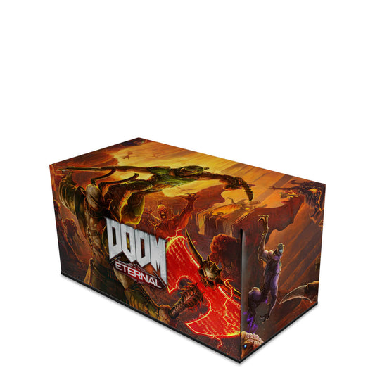Capa Xbox Series X Anti Poeira Horizontal - Doom Eternal