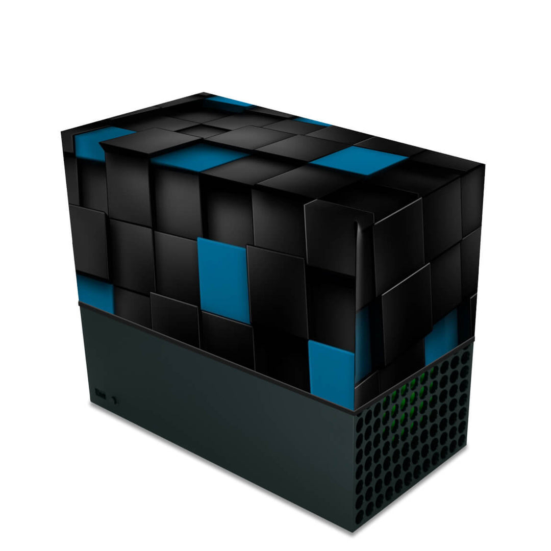 Capa Anti Poeira Xbox Series X Horizontal - Cubos - Pop Arte Skins