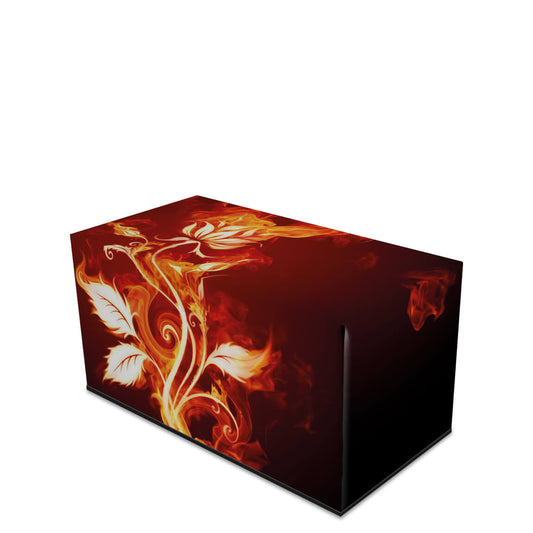 Capa Xbox Series X Anti Poeira Horizontal - Fire Flower