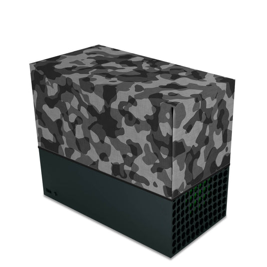 Capa Xbox Series X Anti Poeira Horizontal - Camuflado Cinza