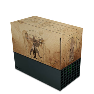 Capa Anti Poeira Xbox Series X Horizontal - Assassin’S Creed Vitruviano - Pop Arte Skins