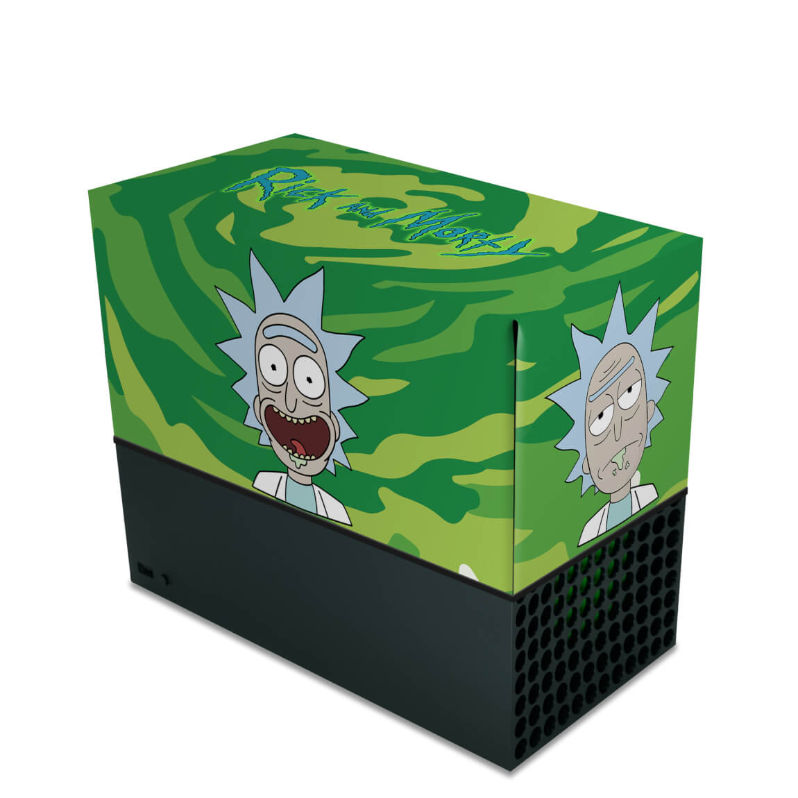 Capa Xbox Series X Anti Poeira Horizontal - Rick And Morty
