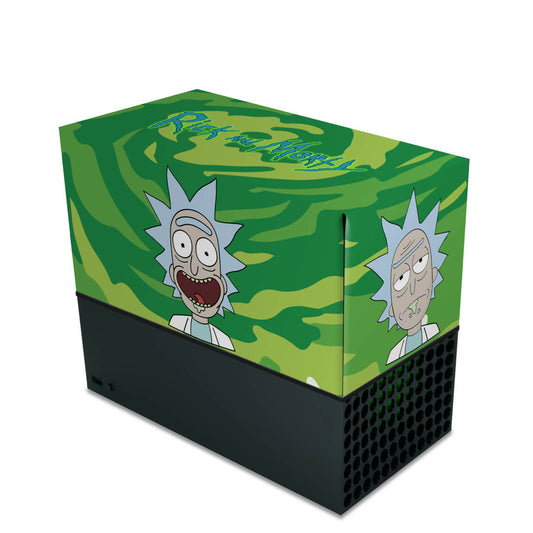 Capa Xbox Series X Anti Poeira Horizontal - Rick And Morty