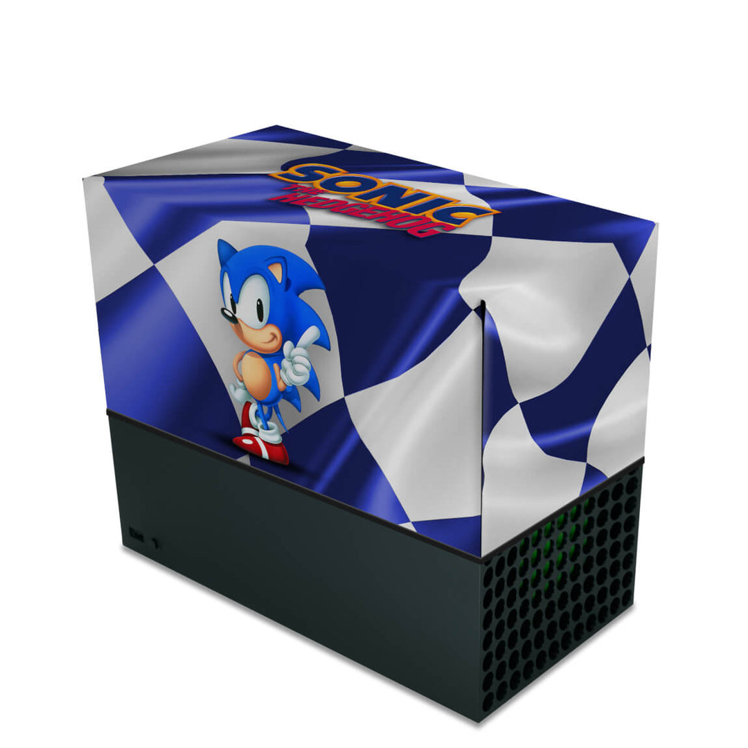 Capa Anti Poeira Xbox Series X Horizontal - Sonic - Pop Arte Skins