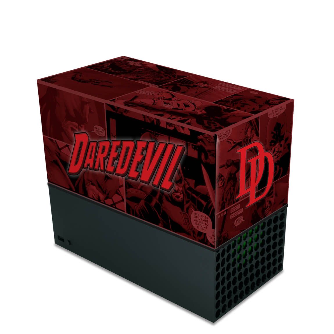 Capa Anti Poeira Xbox Series X Horizontal - Daredevil Demolidor Comics