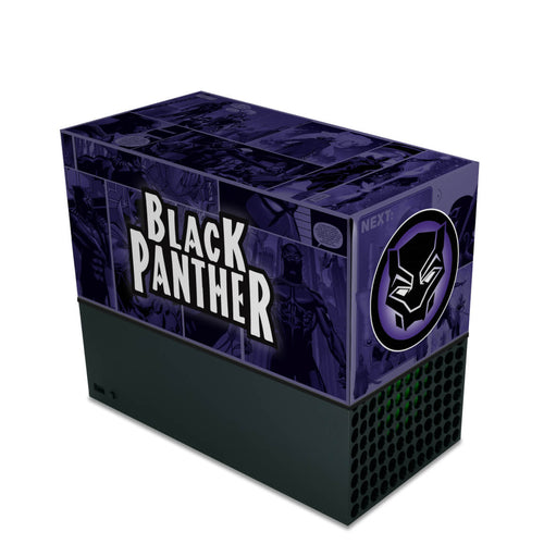 Capa Anti Poeira Xbox Series X Horizontal - Pantera Negra Comics