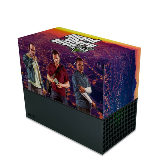Capa Xbox Series X Anti Poeira Horizontal - GTA V